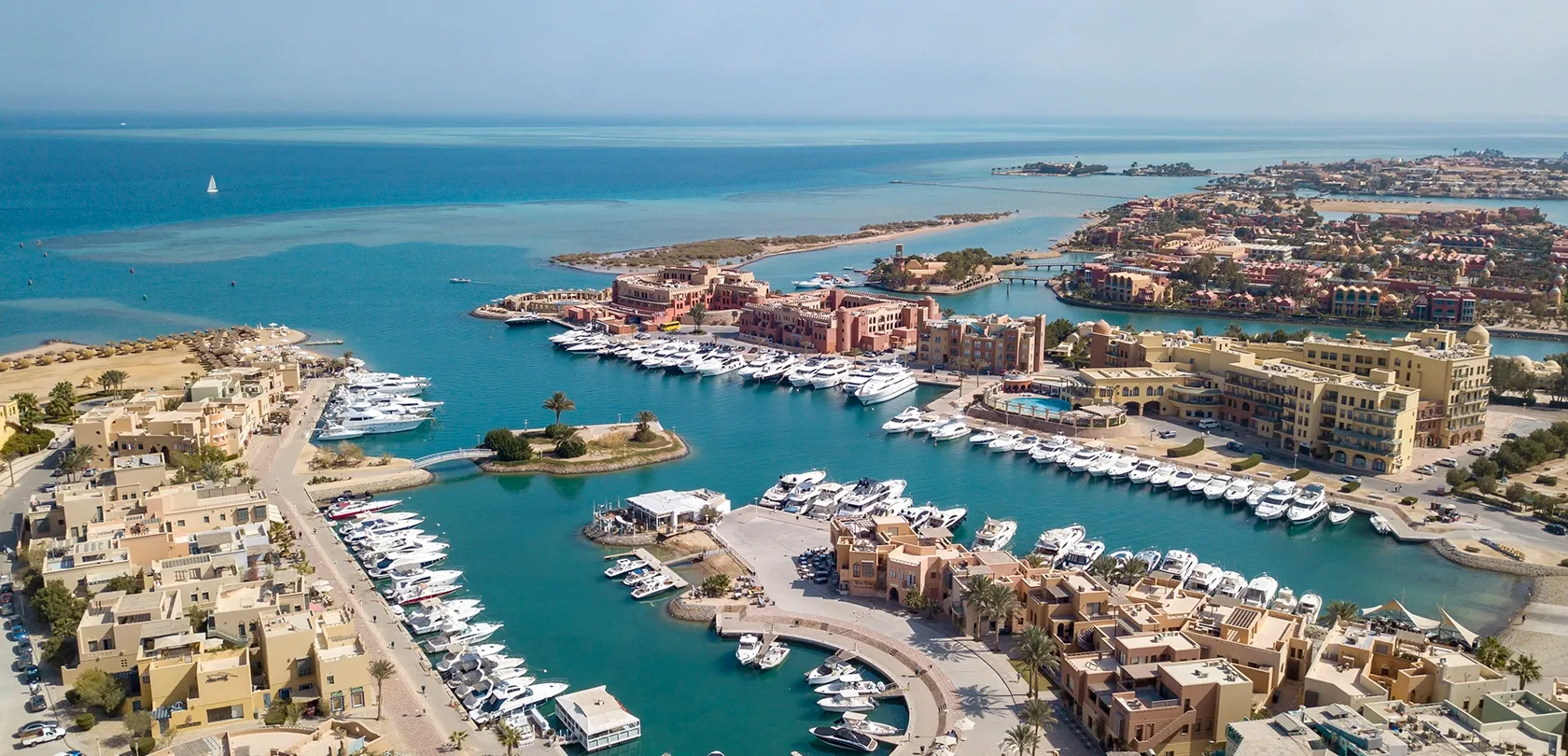 El Gouna marina