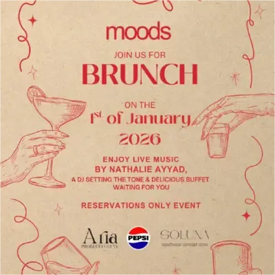 Moods Brunch 1st January
