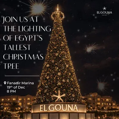 El Gouna Christmas Tree Lighting Ceremony '25